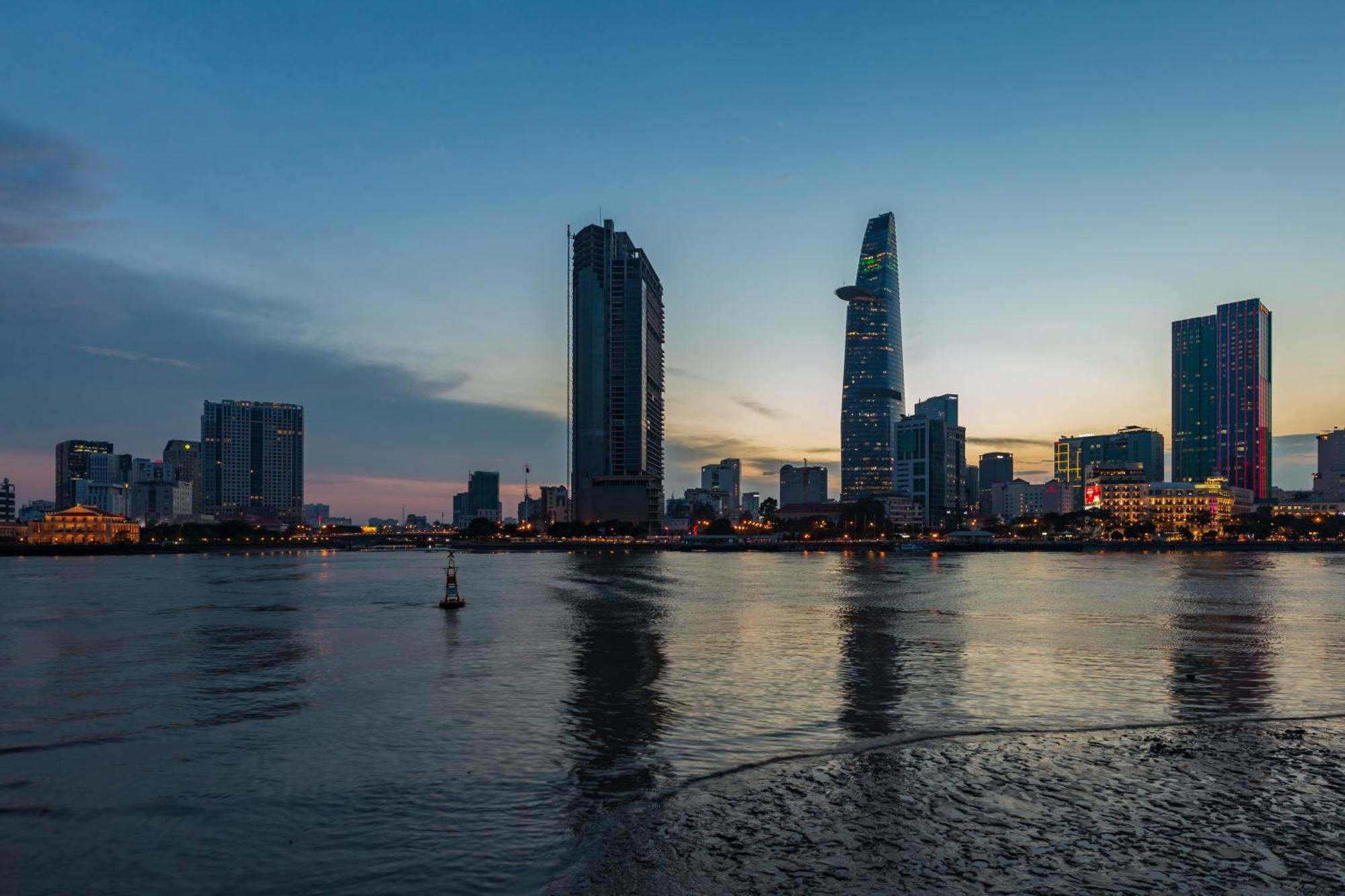 Smile Home - Rivegate - Modern Comfort - Near Bui Vien Ho-Chi-Minh-Stadt Exterior foto